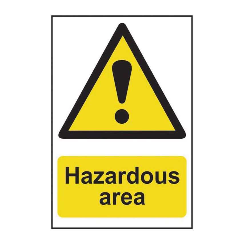 Spectrum Industrial Hazardous Area - PVC (400 x 600mm)