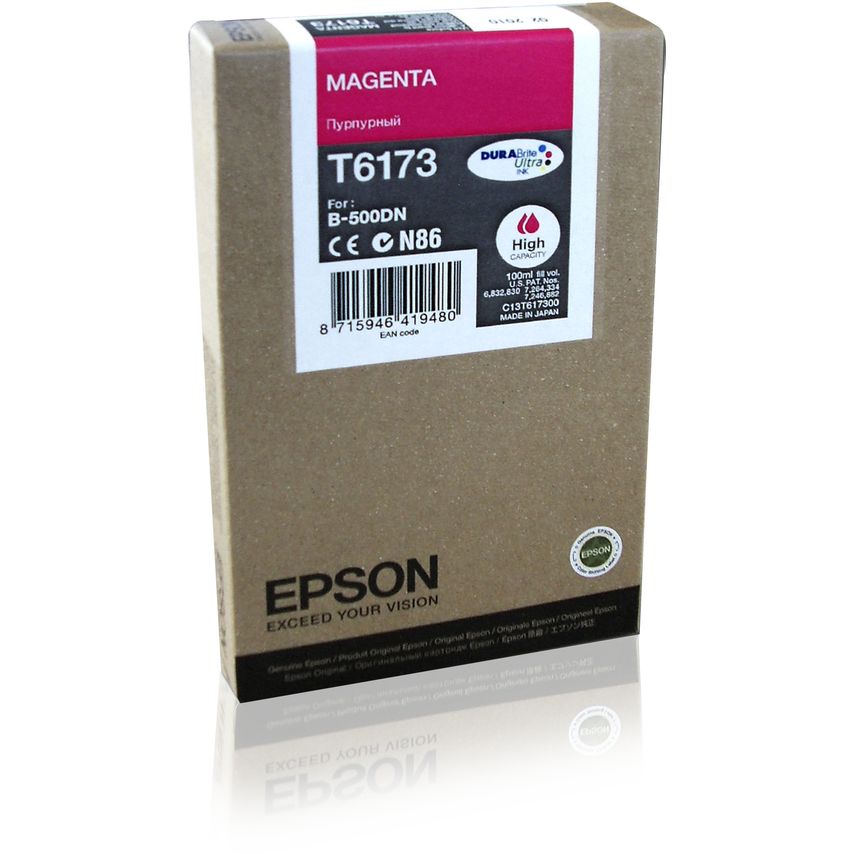 Epson Ink Low Volume T6173 B-500DN High Capacity Magenta