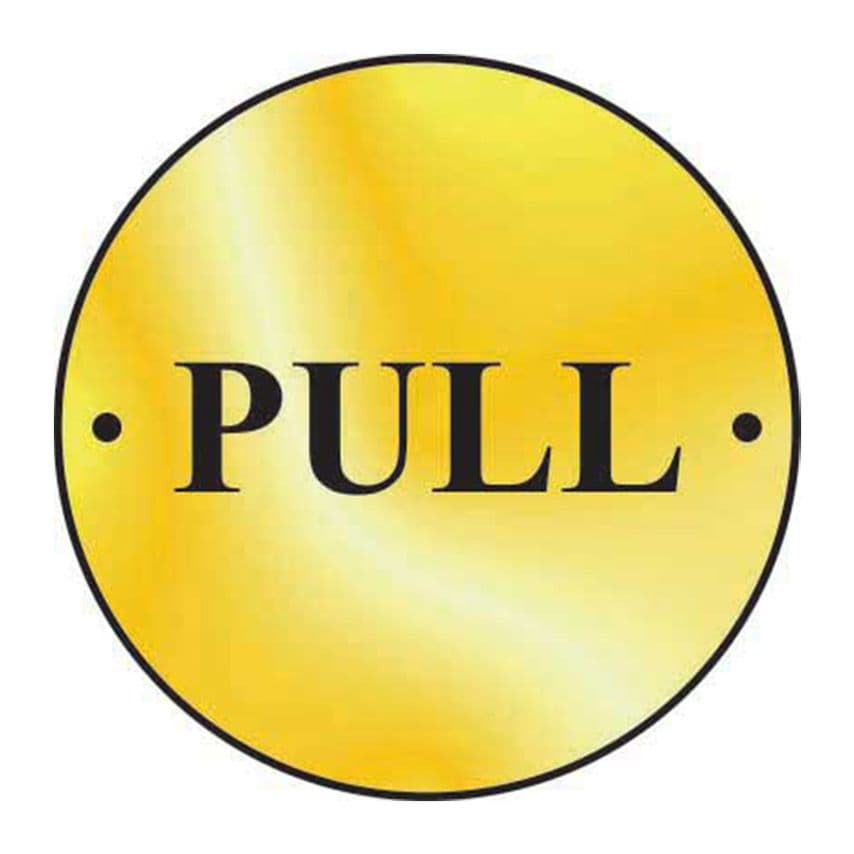 Spectrum Industrial Pull Door Disc - Pss (75mm Dia.)