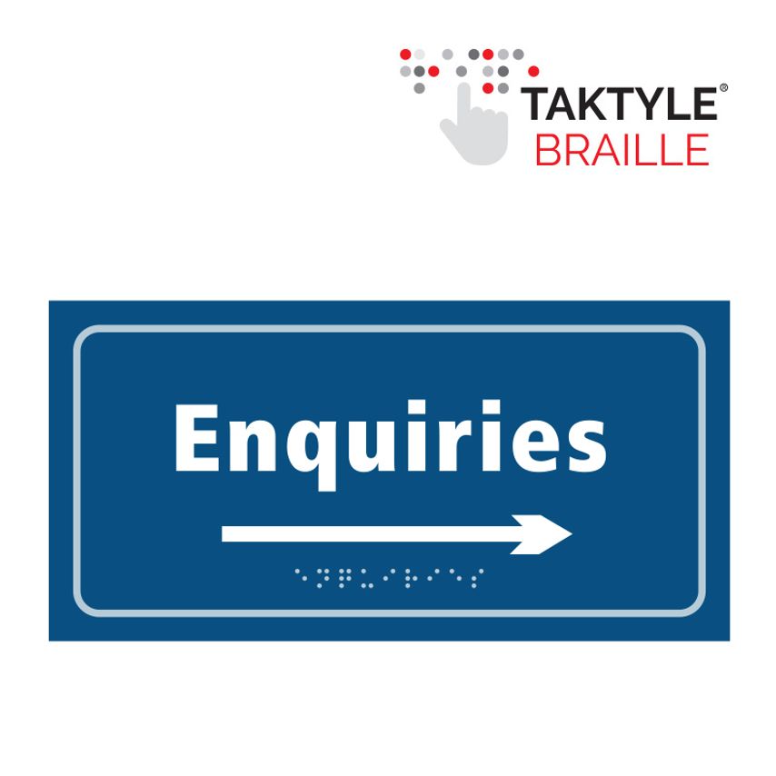 Spectrum Industrial Enquiries Arrow Right - Taktyle (300 x 150mm)
