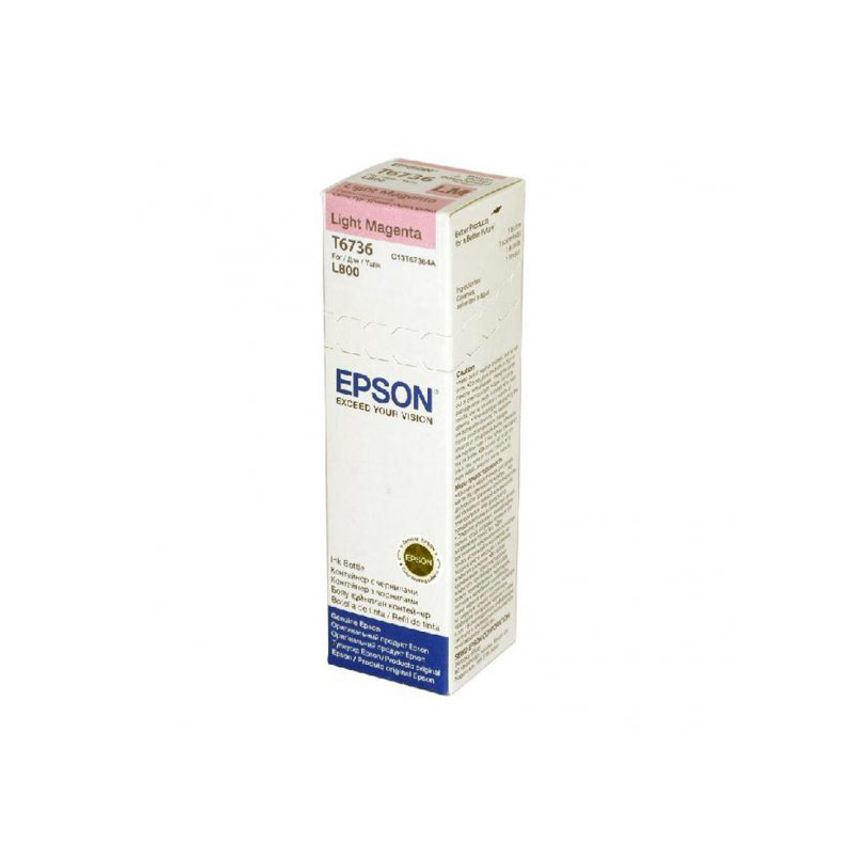 Epson Ink Low Volume T6736 Light Magenta Ink Bottle 70ML  - Picture 1 of 1