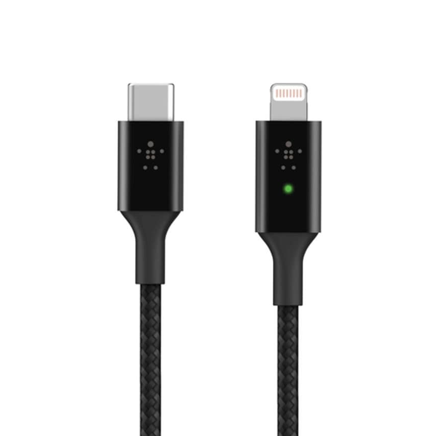 Belkin Cables Smart LED USBC to Lightning Cable B at Zoro