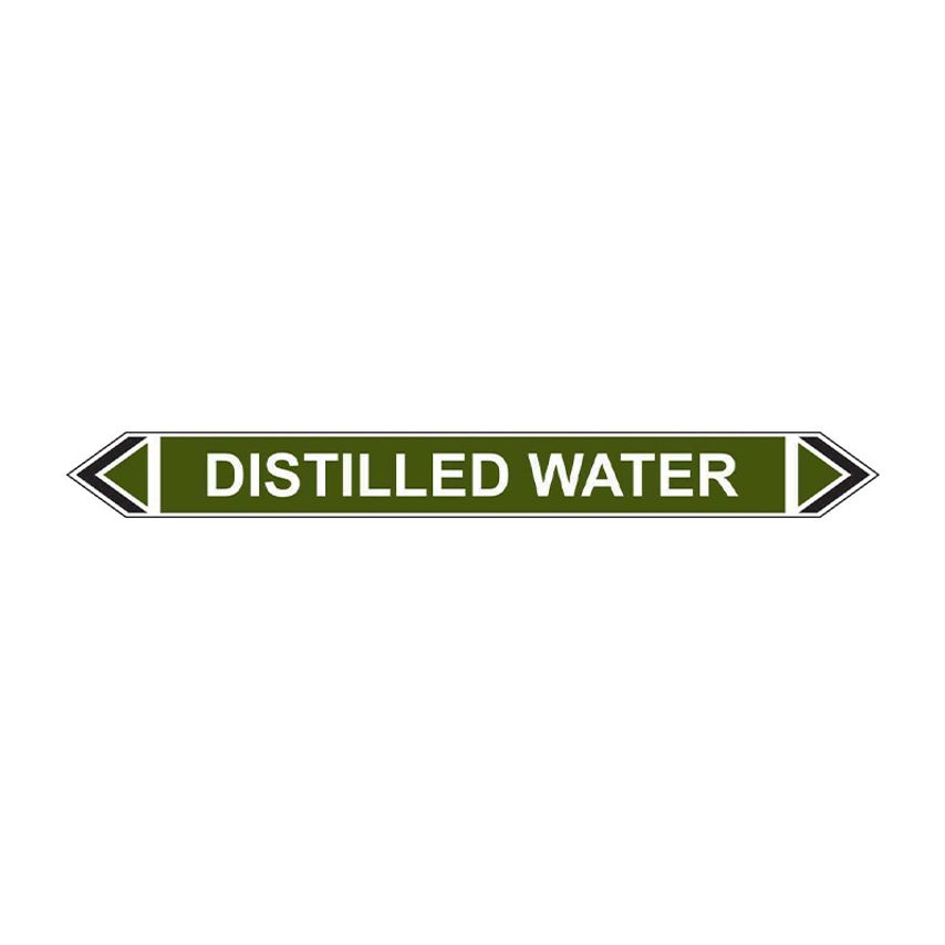 Spectrum Industrial Flow Marker - Distilled Water (Green - 5 Pack)