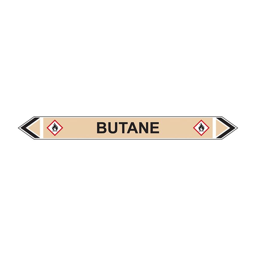 Spectrum Industrial Flow Marker - Butane (Yellow Ochre - 5 Pack)