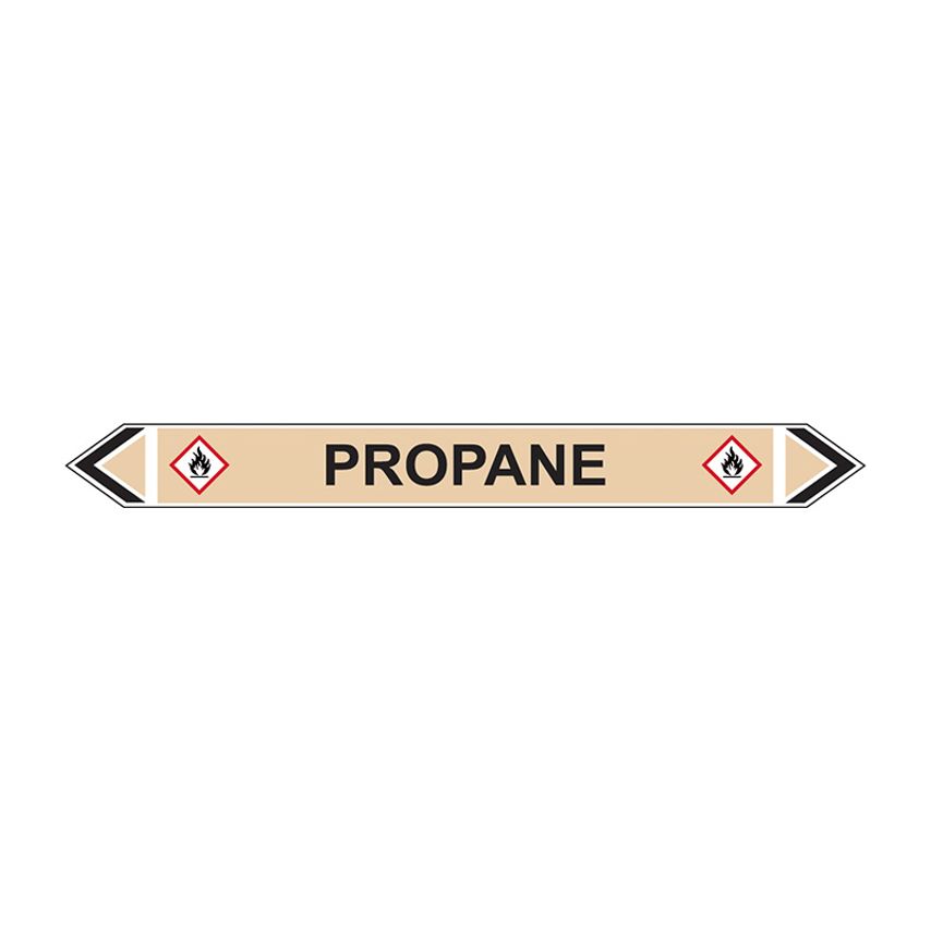 Spectrum Industrial Flow Marker - Propane (Yellow Ochre - 5 Pack)