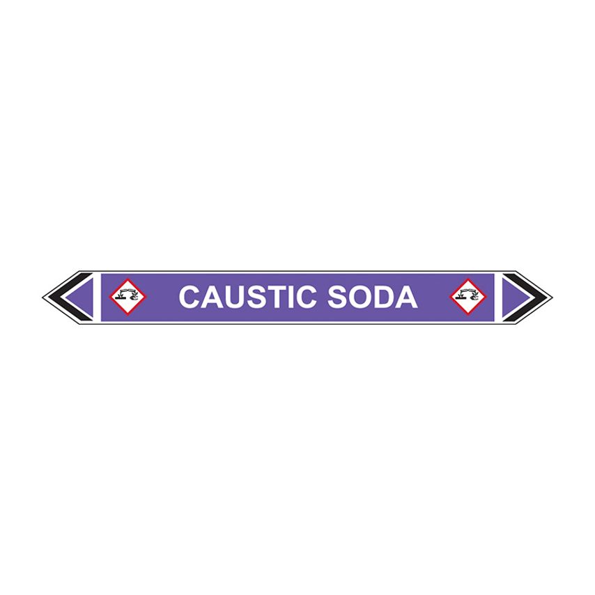 Spectrum Industrial Flow Marker - Caustic Soda (Violet - 5 Pack)
