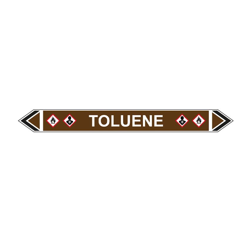 Spectrum Industrial Flow Marker - Toluene (Brown - 5 Pack)