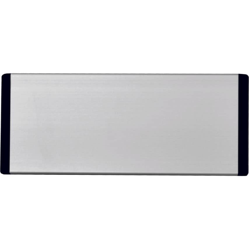 Spectrum Industrial HeadrPanelOnlyw/BlkEndCap&BlkTxtSlvrAnod