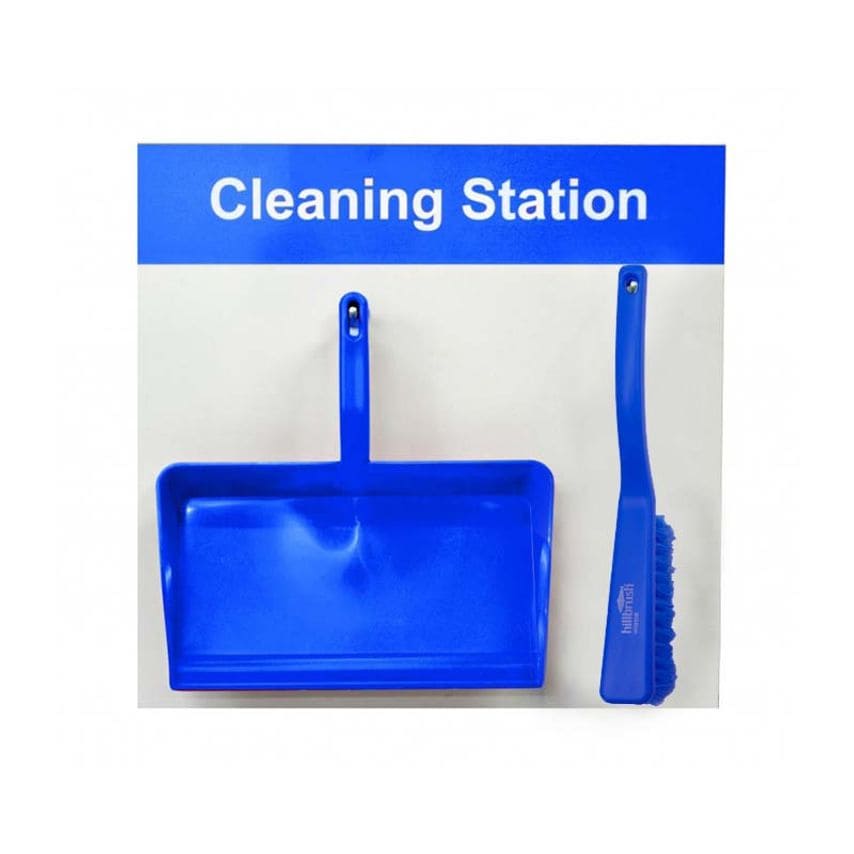 Spectrum Industrial Shadowboard - Cleaning Station Style D (Blue)