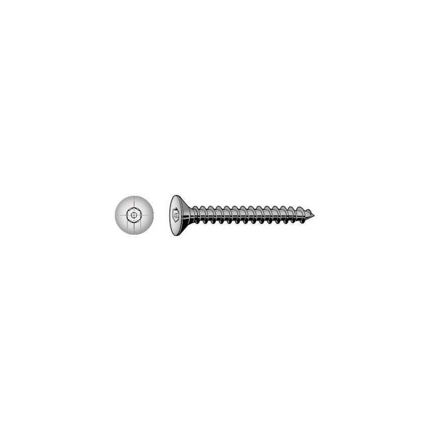 Qualfast 8X1.1/2" A2 St/St Pin Hex Countersunk Self Tapper- you get 100
