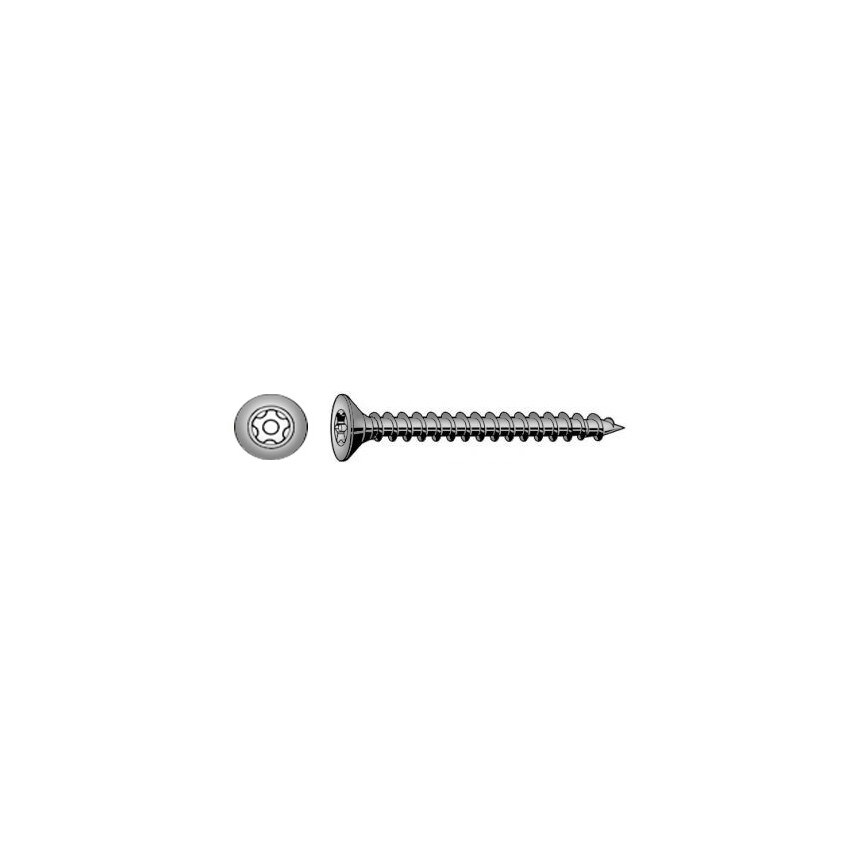 Qualfast 8X1.1/4" A2 St/St Tamper Torx Countersunk Self Tapper- you get 100