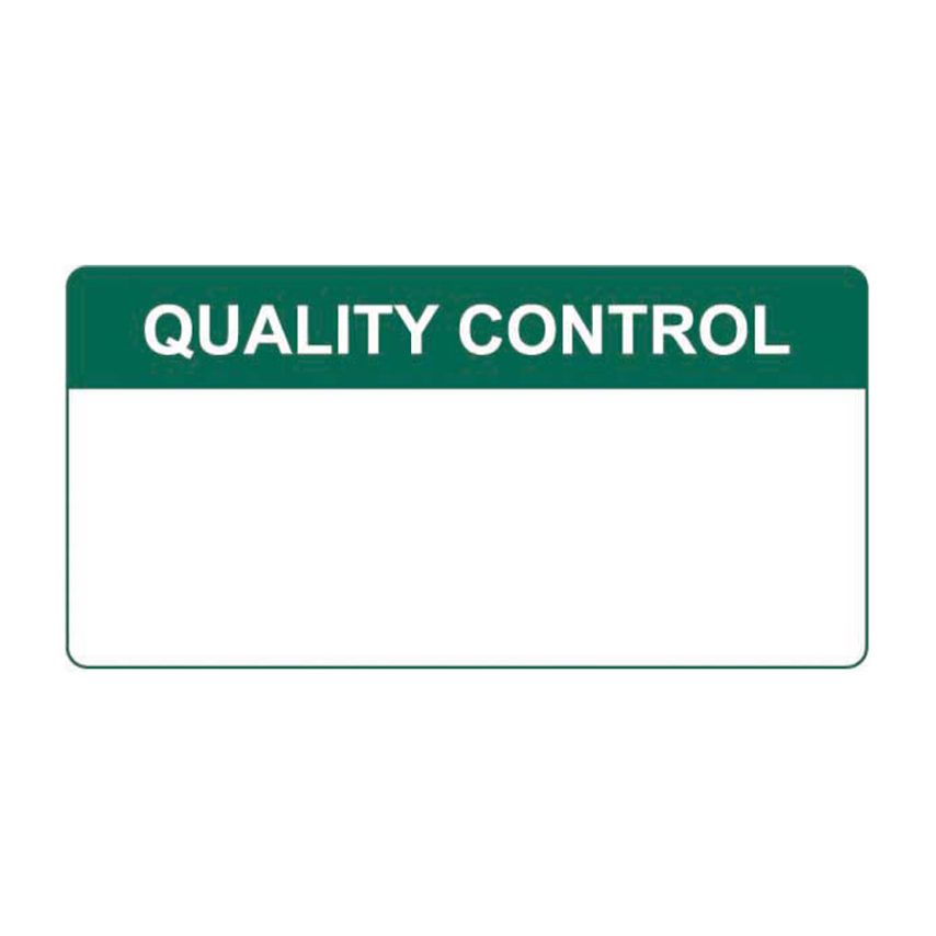 Spectrum Industrial Quality Control (Blank) - Labels (50 x 25mm Roll of 250)