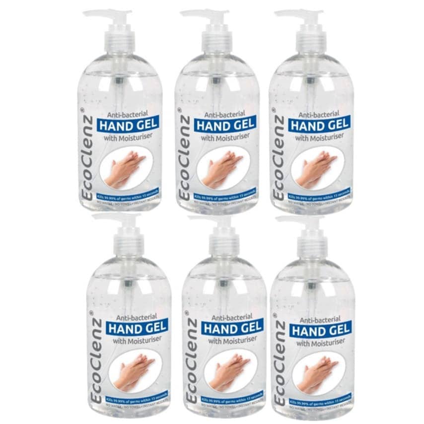 EcoTech Antibacterial Hand Gel 500ML NWT3089 at Zoro