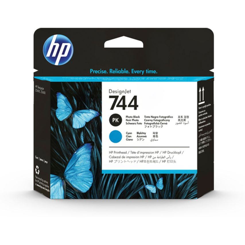 HP Graphic Solution Ink Hp GSI UK Hp 744 Photo Black & Cyan Printhead