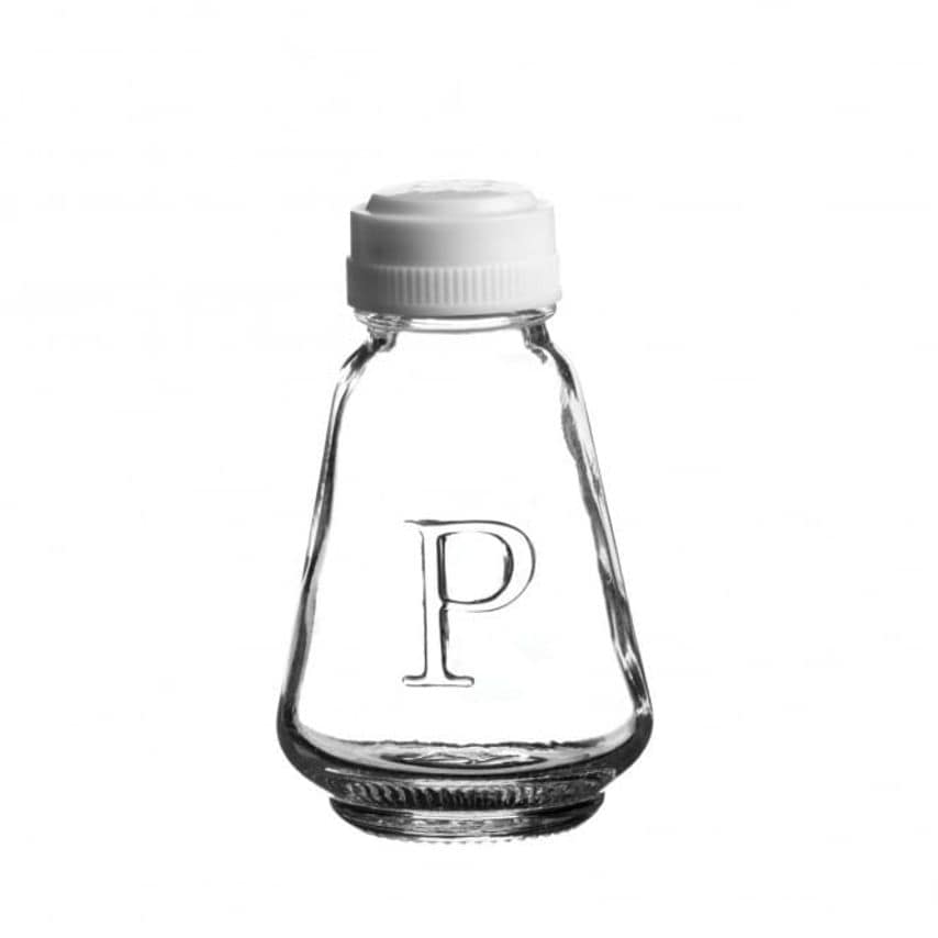 Fixtures Pepper Pot White Lid