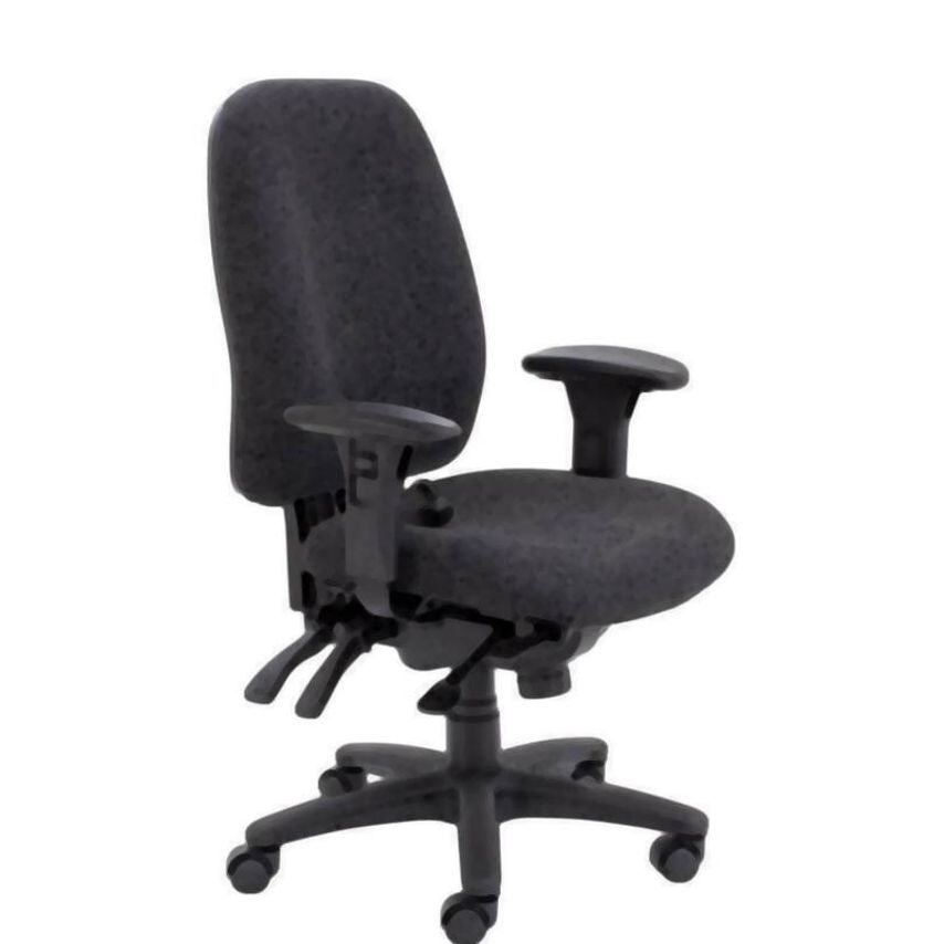 Tc Calypso II High Back Deluxe Chair - Charcoal