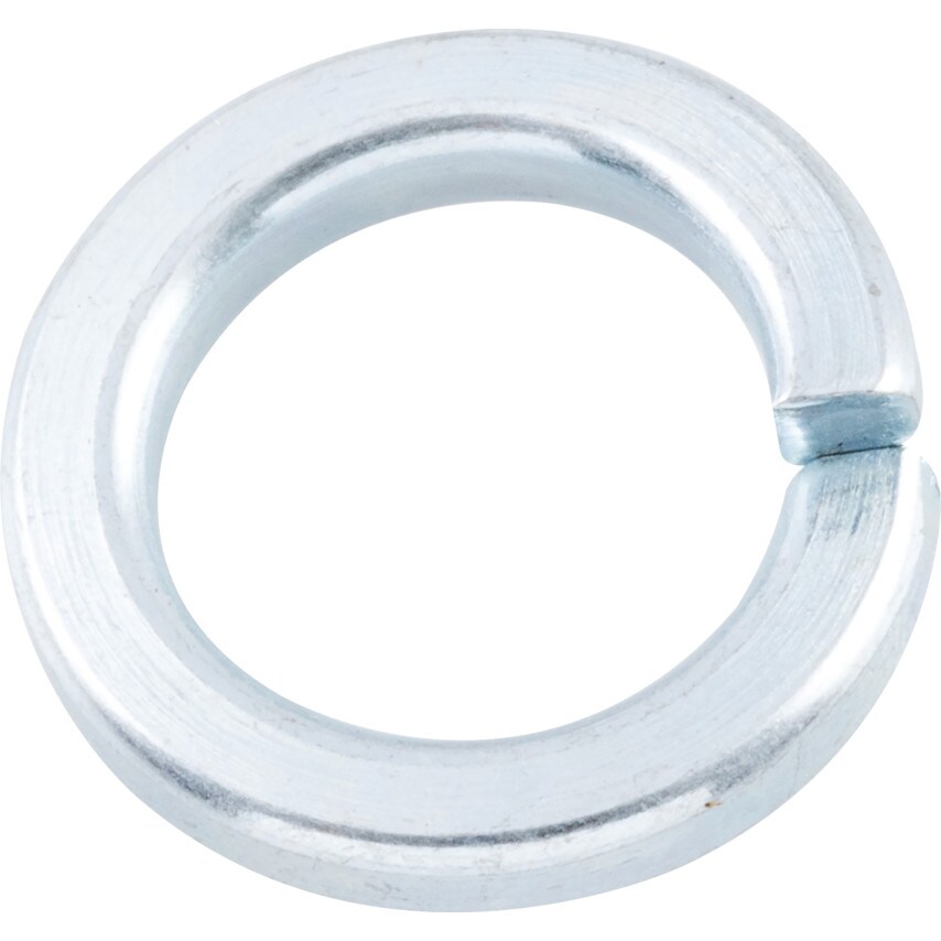 Shop Qualfast M8 Square Single Coil Spring Washer BZP DIN 7980
