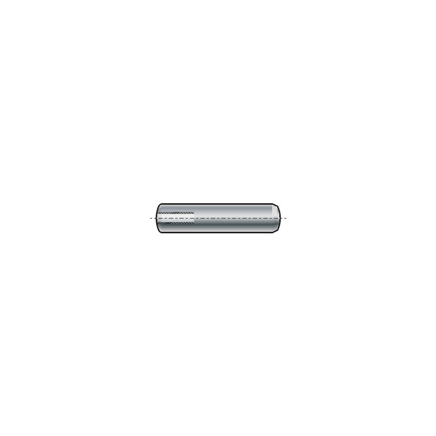 Qualfast 20X100MM Metric Extractable Dowel Pin C/W Air Flat