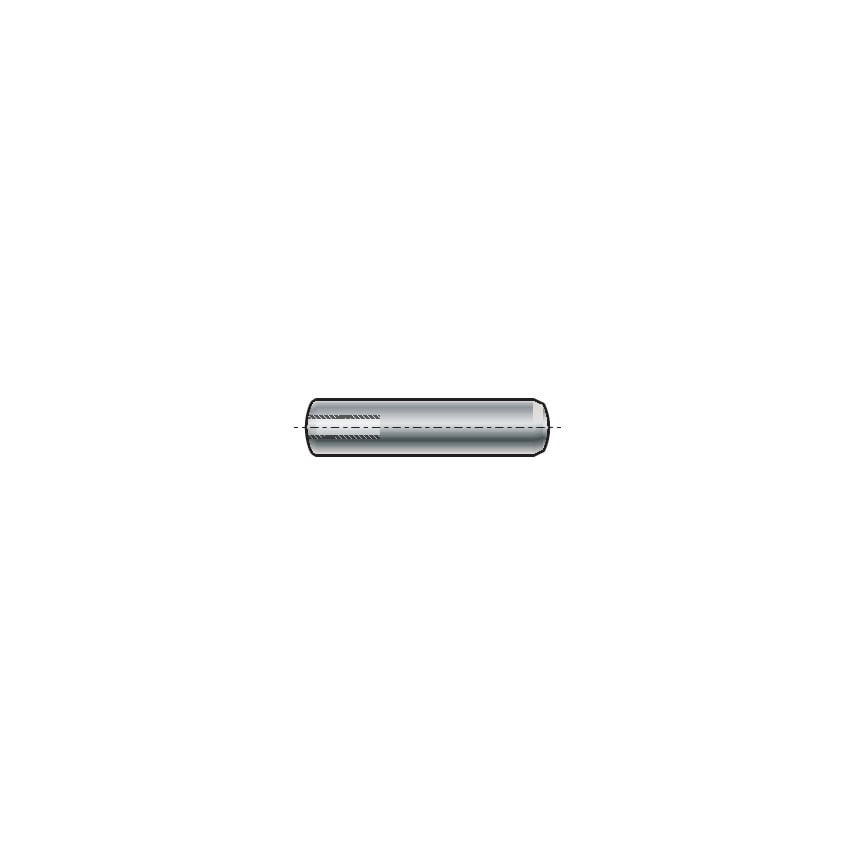 Qualfast 20X70MM Metric Extractable Dowel Pin C/W Air Flat