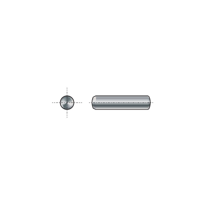 Qualfast 1.5X8MM Metric Plain Dowel Pin M6-TOL- you get 100