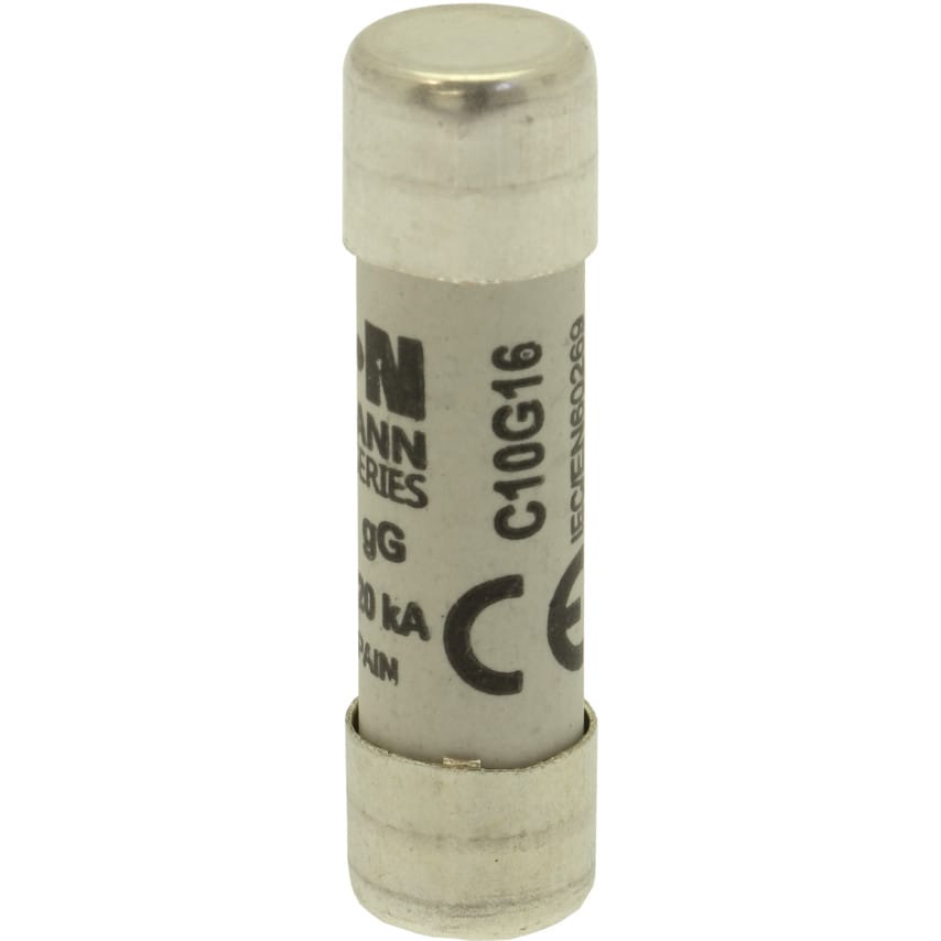 Eaton C10G16 16amp Cylindrical Fuse 10.3 x 38 500V ac- you get 5