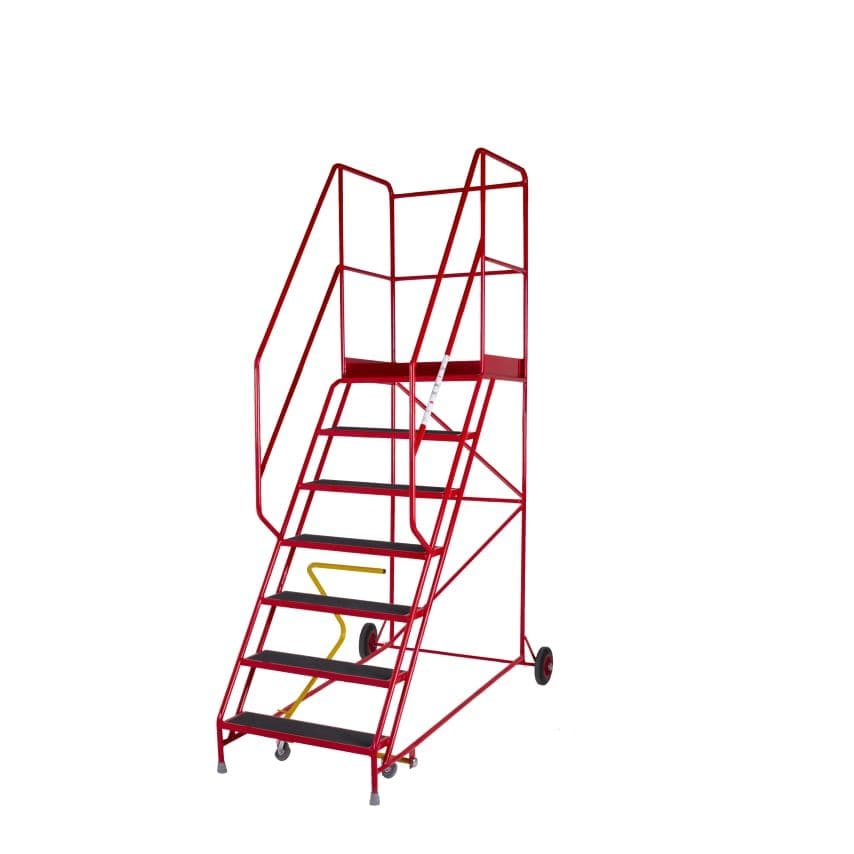 T.B. Davies 5 Tread British Standard Heavy Duty Mobile Safety Step - Anti-slip T