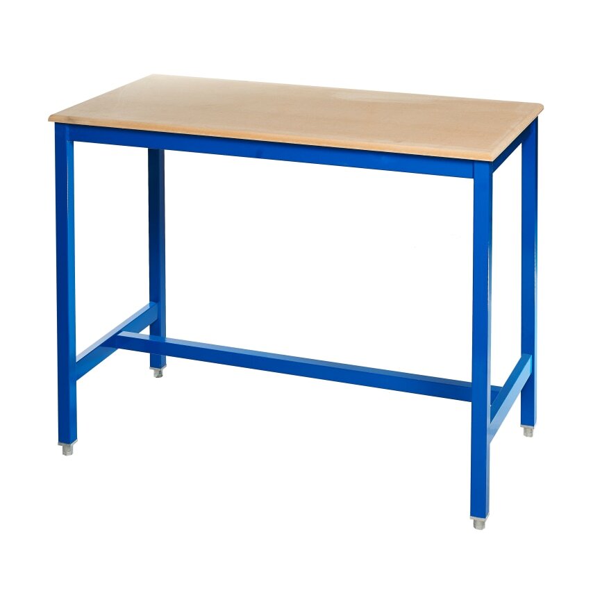 JAS Engineering Yellow 1500mm x 600mm MDF Top Medium Duty Workbench with All Met