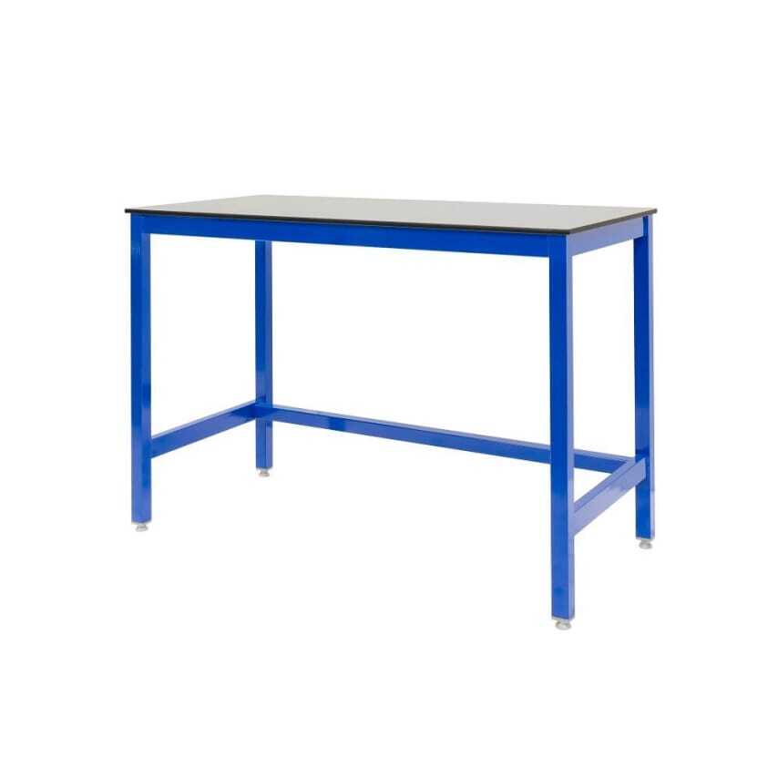 JAS Engineering Red 2000mm x 750mm Compact Laminate Top Medium Duty Workbench wi