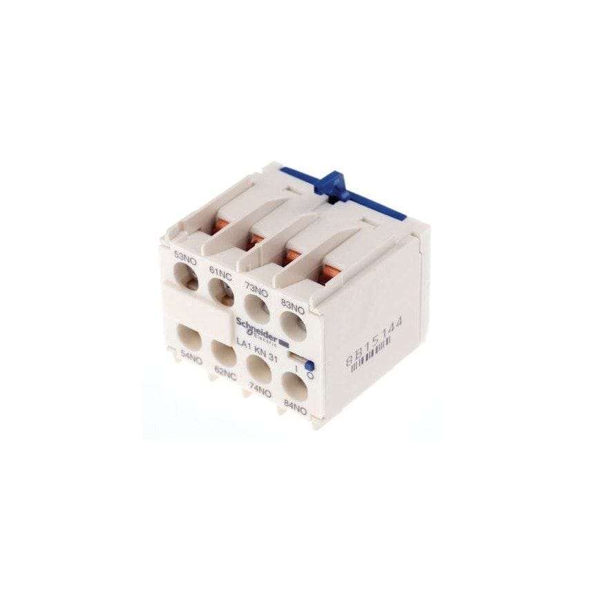 Auxiliary Contact Block - 3 NO + 1 NC - Screw-clamps terminals
