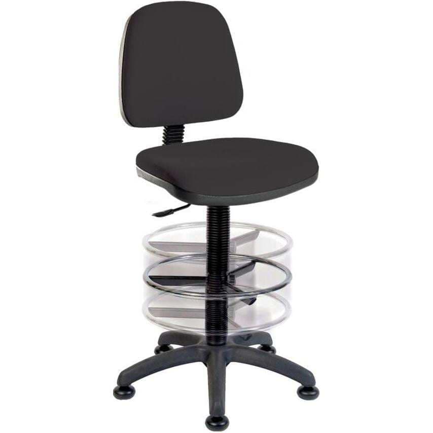Teknik Ergo Blaster Deluxe Draughting Chair Black