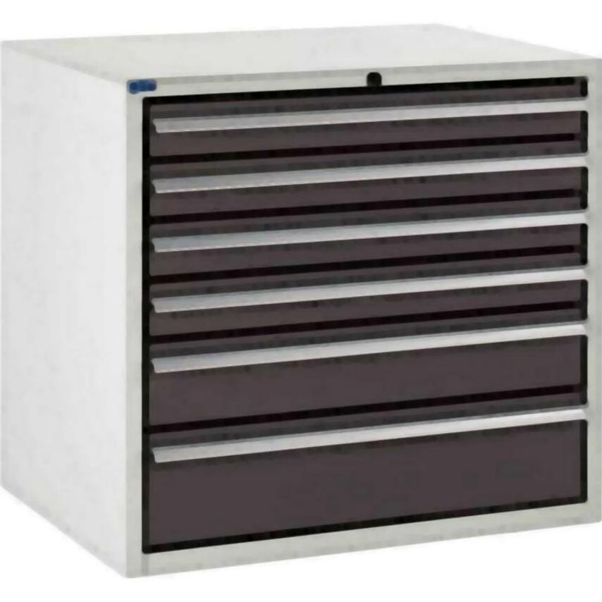 QMP Euroslide Trolley Kit 4 - 2 Shelves - 960.1270.675 Light Grey Framework - Be