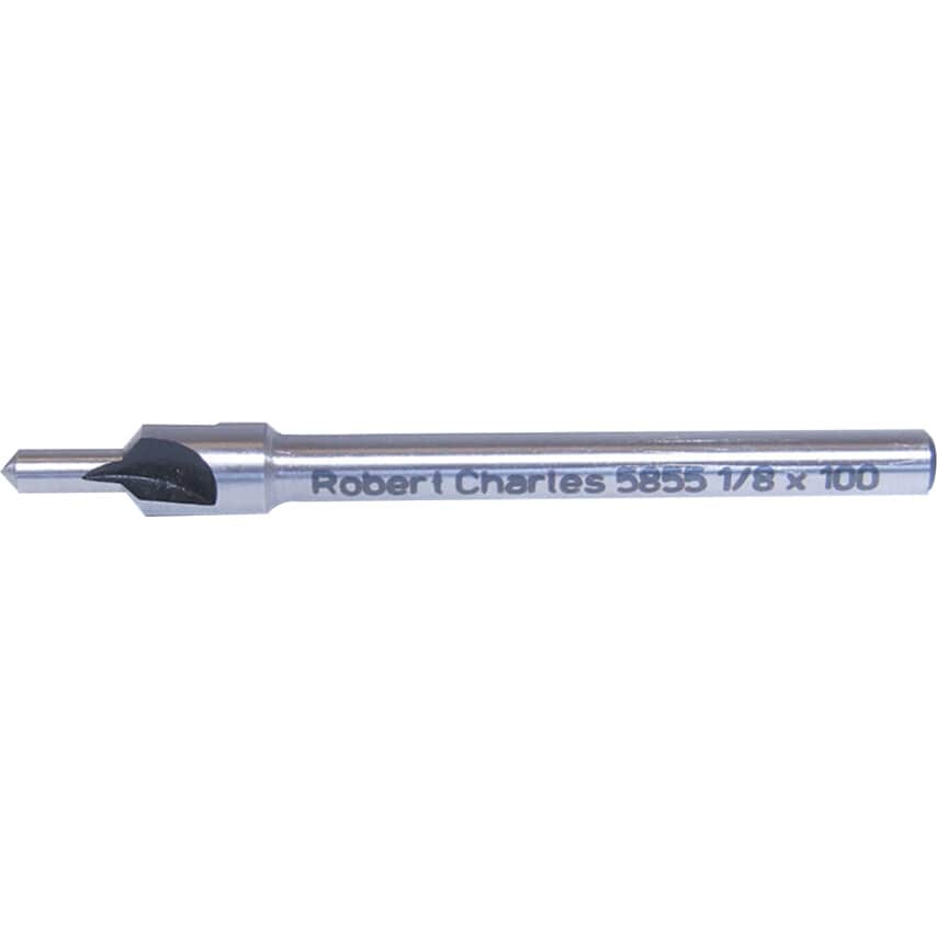 Robert Charles Cutting Tools 5841 1/4" 100DEG 3FL Piloted Countersink