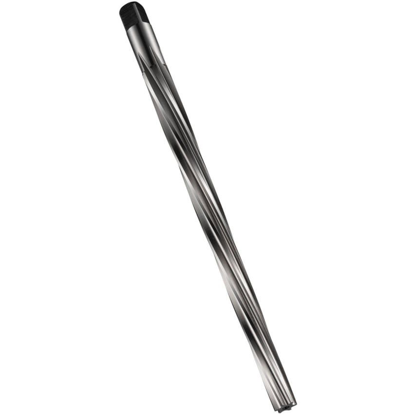 B952 HSS - Taper pin hand reamer with left hand slow spiral flutes and a square drive (Metric)