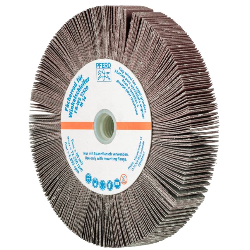 Pferd Flap Wheel FR WS 12520G320 M14- you get 2