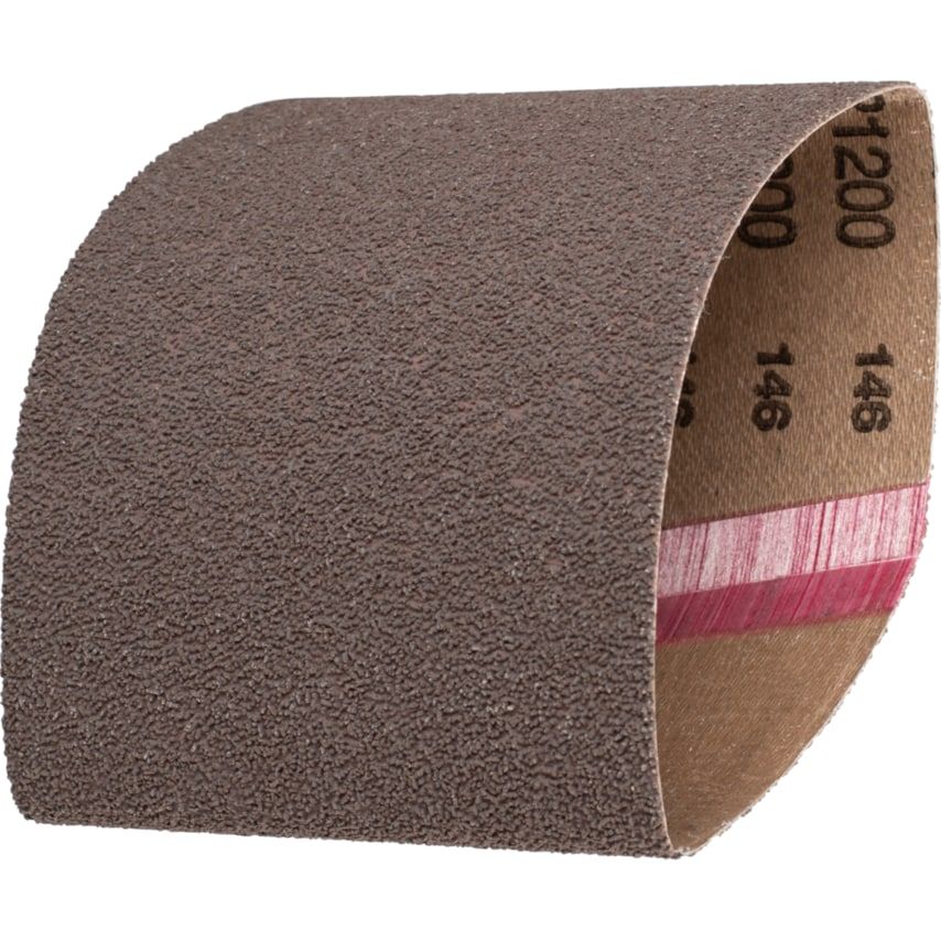 Short belts - Aluminium oxide A compact grain version