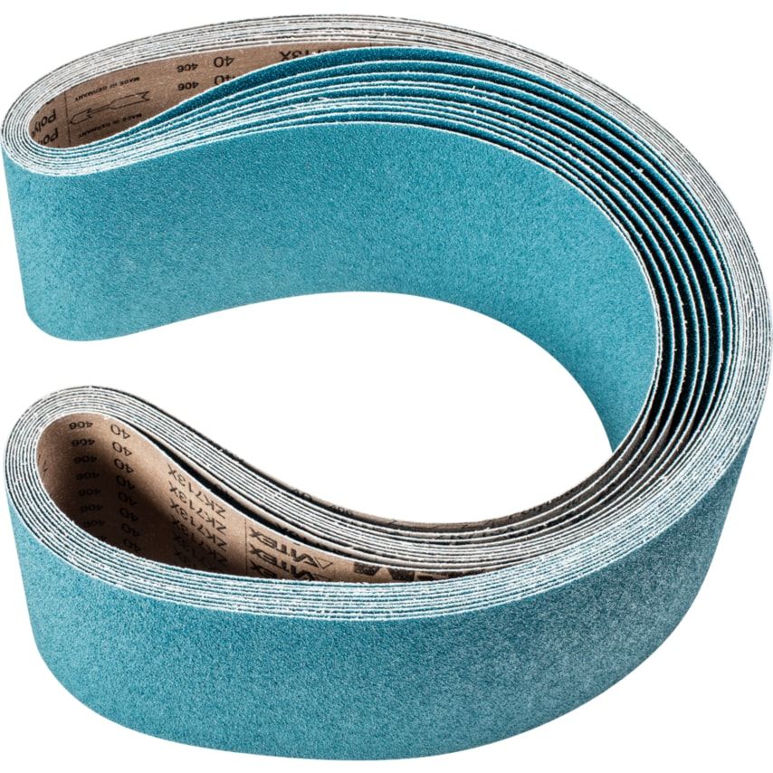 Pferd Long Abrasive Belt BA 150/2000 X Z 40- you get 10