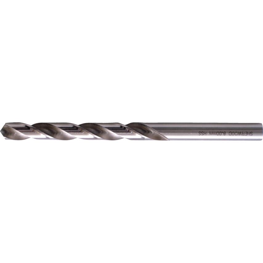 Sherwood 8.80MM HSS Straight Shank Jobber Drills - Bright Finish