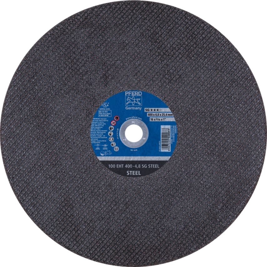 Pferd C/O Whl 100 EHT 400-4,8 SG Steel/25,4- you get 10
