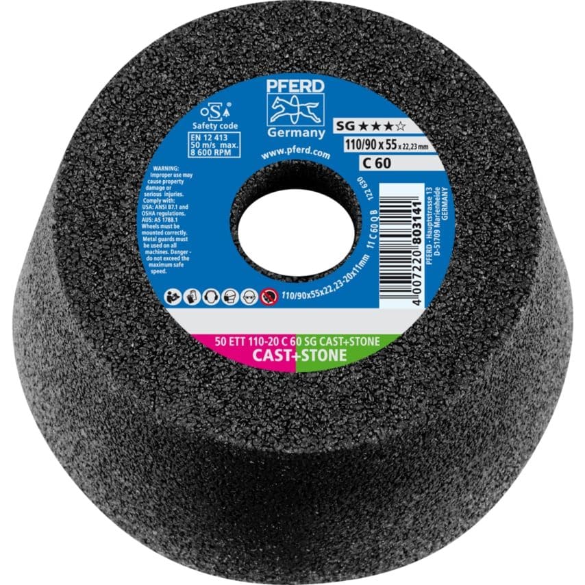 Pferd Cup Whl 50 ETT 110-20 C60 SG Cast + Stone- you get 2