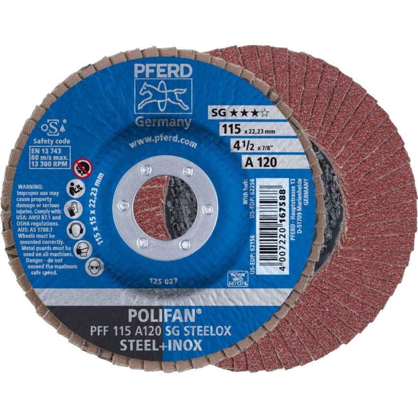 Pferd Polifan PFF 115 A120 SG Steelox- you get 10