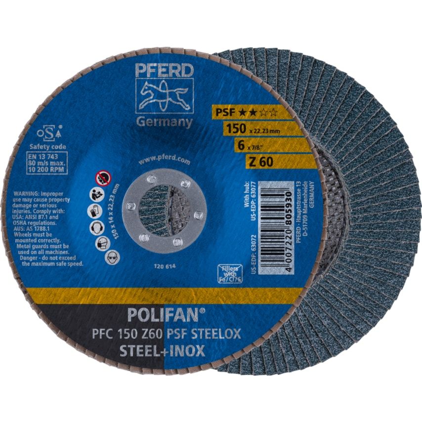Pferd Polifan PFC 150 Z60 PSF Steelox- you get 10