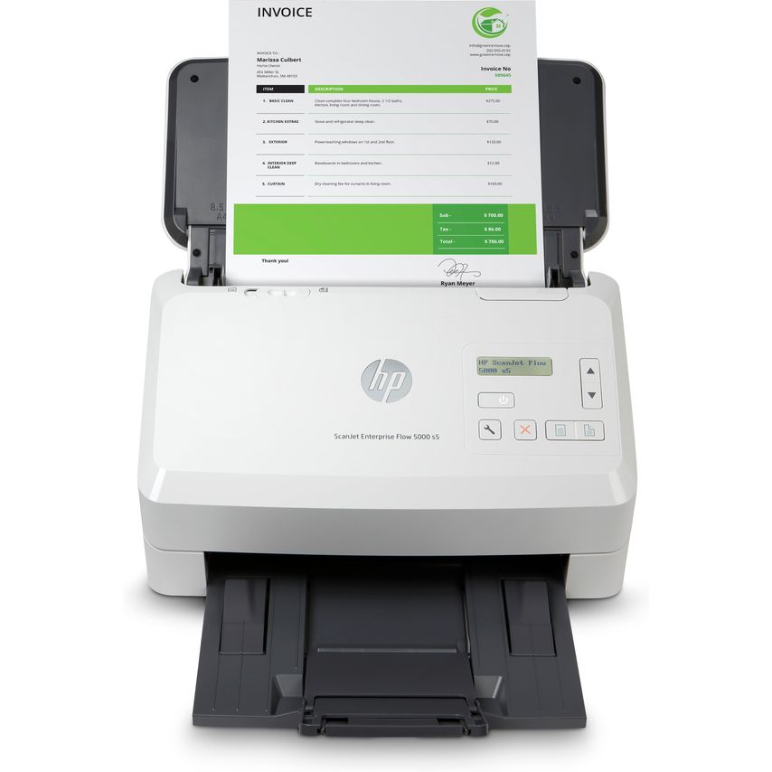 HP Office Printing Solutions Scanners HP Scanjet Enterprise Flow 5000 S5 S