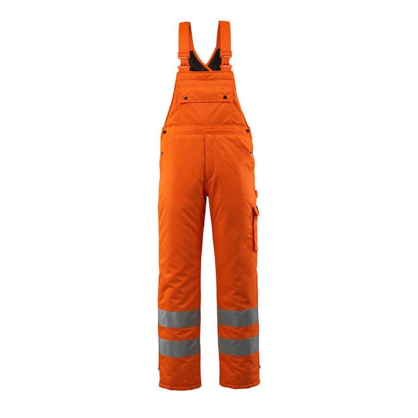 Mascot Hi-vis Orange Lech Winter Bib & Brace - XL