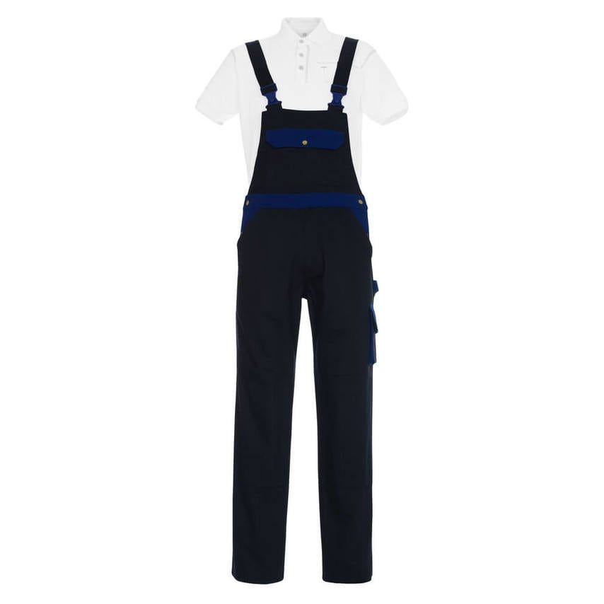 Mascot Monza Bib & Brace Navy/Royal Blue 82C68 (L32W52.5)