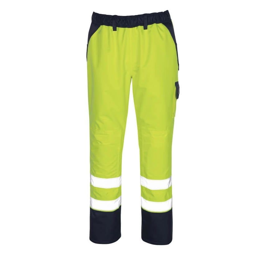 Mascot Linz over Trousers Hi-vis Yellow/Navy - XXXXL