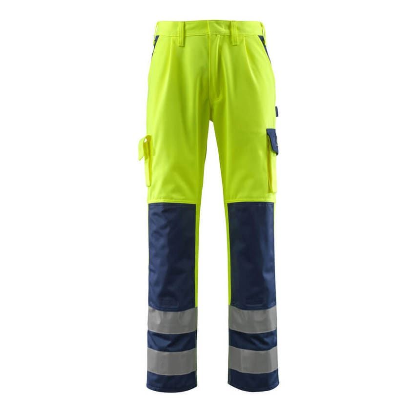Mascot Olinda Trousers Hi-vis Yellow/Navy 76C46 (L30W30.5)