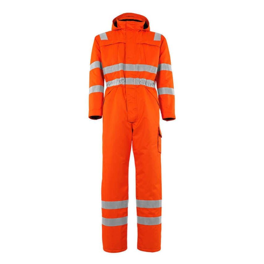 Mascot Tombos Winter Boilersuit Hi-vis Orange - Medium