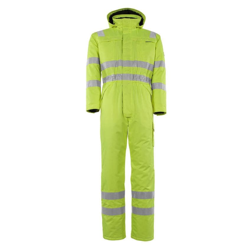 Mascot Tombos Winter Boilersuit Hi-vis Yellow - XXXL