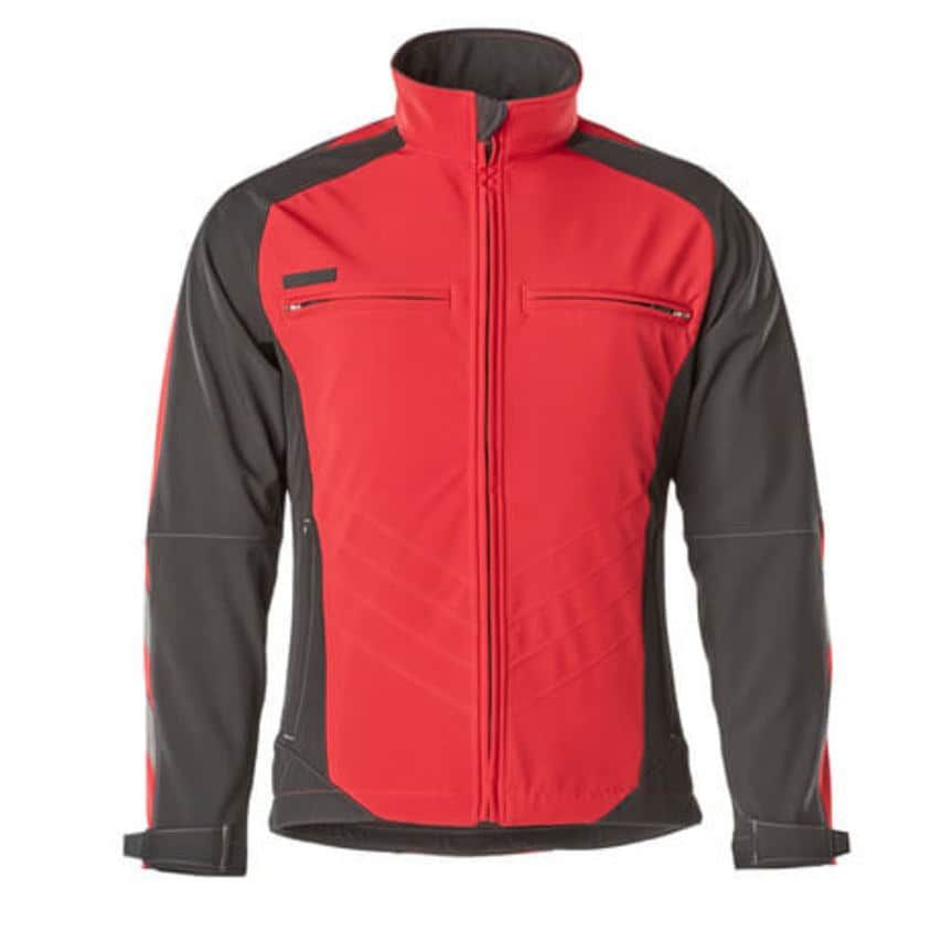 Mascot Dresden Softshell Jacket Red/Black - XXXXL