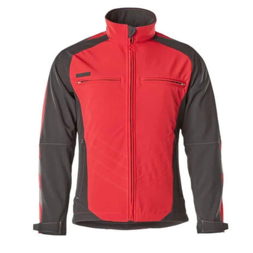 Mascot Dresden Softshell Jacket Red/Black - XL